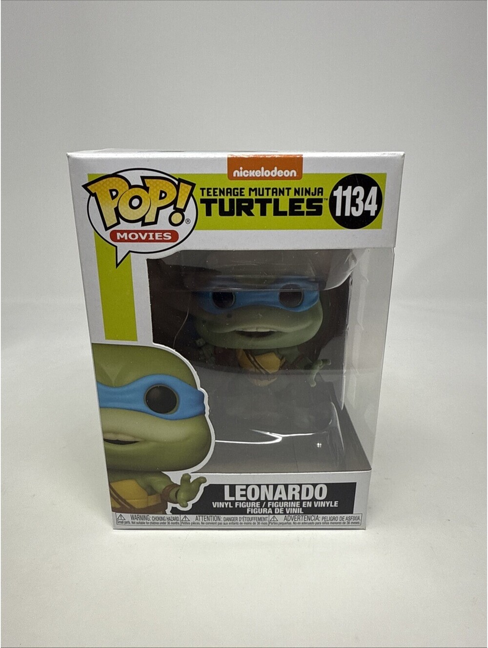 Funko Pop Teenage Mutant Ninja Turtles Leonardo #1134 Vinyl Figure Movies